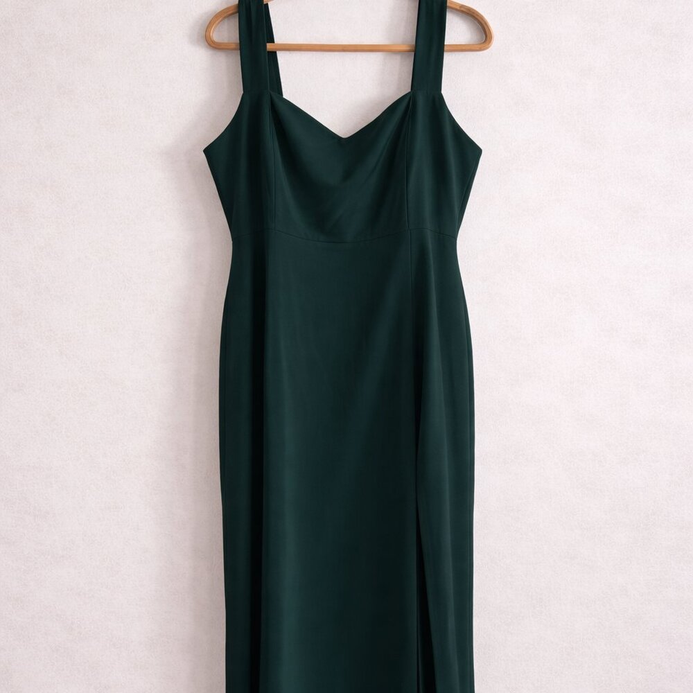 Park & Fifth Forest Green Formal Dress 4X (Fits Like 2X)